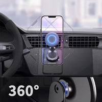 360¡ã rotating magnetic holder for car with a sticky base SKU: HLD-VDHD040BK