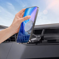360¡ã rotating magnetic holder for car with a sticky base SKU: HLD-VDHD040BK