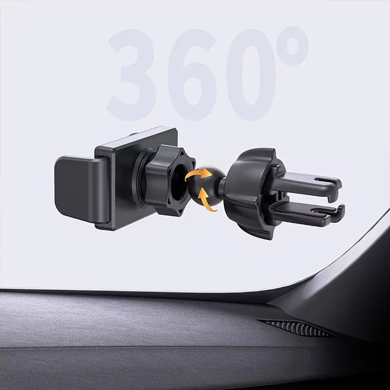 Strong suction cup 360¡ã Rotatable Phone Stand, Universal Smartphone Holder for Car/desk SKU:HLD-VDHD045BK