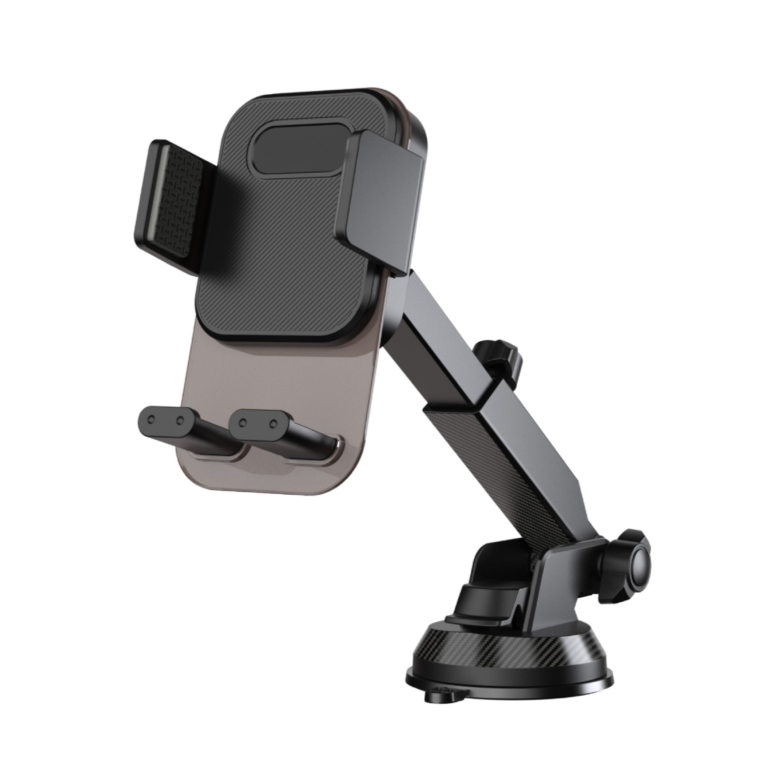 Universal retractable foldable Phone holder 360 degrees rotation car holder Universal Smartphone Holder for center console  SKU:HLD-VD049BK