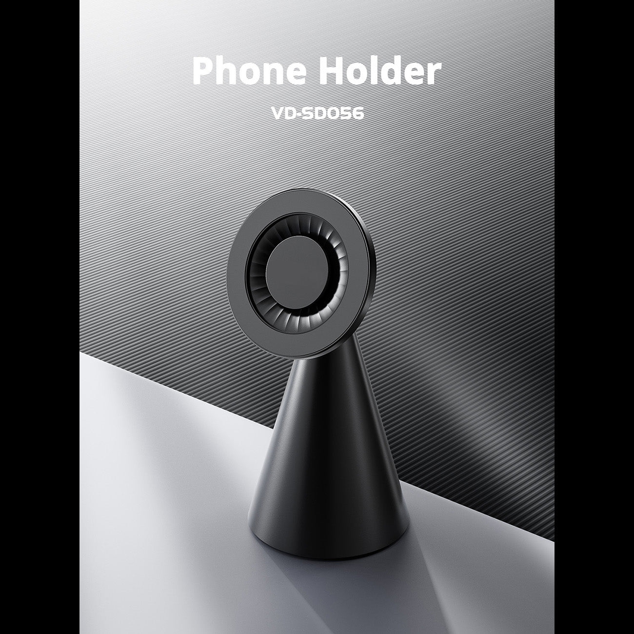 Universal high quality premium Strong magnetic holder 360 degree rotation stable anti-shake drop resistant holder SKU:HLD-VD056BK