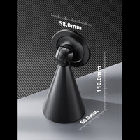 Universal high quality premium Strong magnetic holder 360 degree rotation stable anti-shake drop resistant holder SKU:HLD-VD056BK
