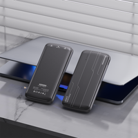 Universal 10000mAh Power Bank Fast Charging Type-C Dual USB Ports Portable Charger in black SKU: PB-VD036BK