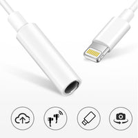 8PIN to Headphone Jack Adpter for ios Dongle Aux Audio 3.5mm Jack Earphone Stereo Cable bluetooth