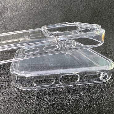 Reiko High Quality 2X Clean PC and TPU Bumper Case In Clear For IPHONE 17 PRO MAX ,SKU:PC09-IPH17MAXCL