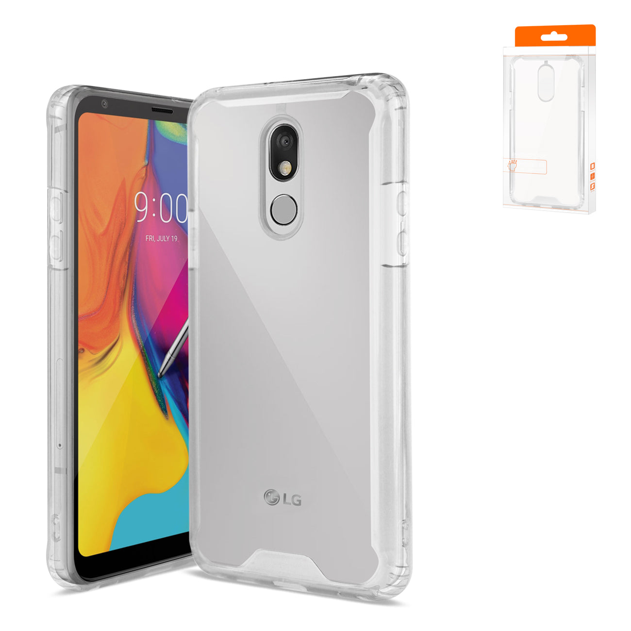 Reiko LG STYLO 5 High Quality TPU Case In Clear