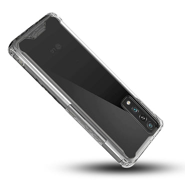 Reiko High Quality 2X Clean PC and TPU Bumper Case In Clear For Samsung Galaxy S24 Ultra