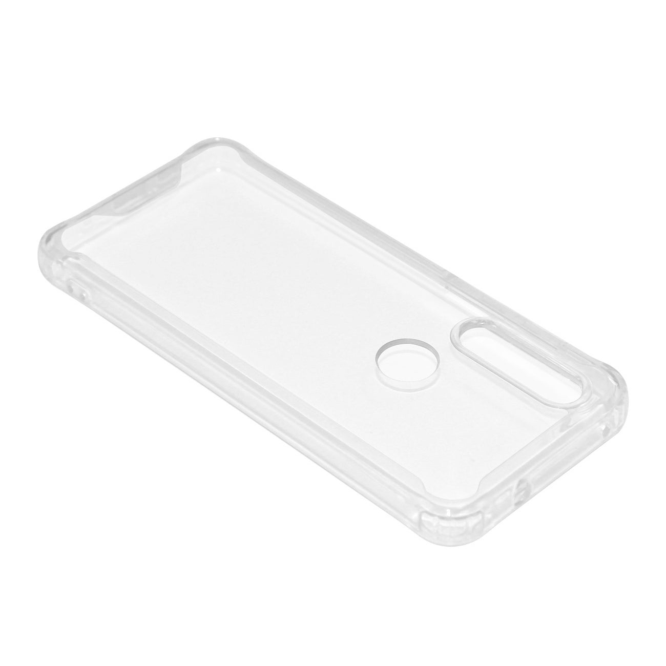 Reiko MOTOROLA G8 High quality Tpu Bumper and Clarity PC Case In Clear