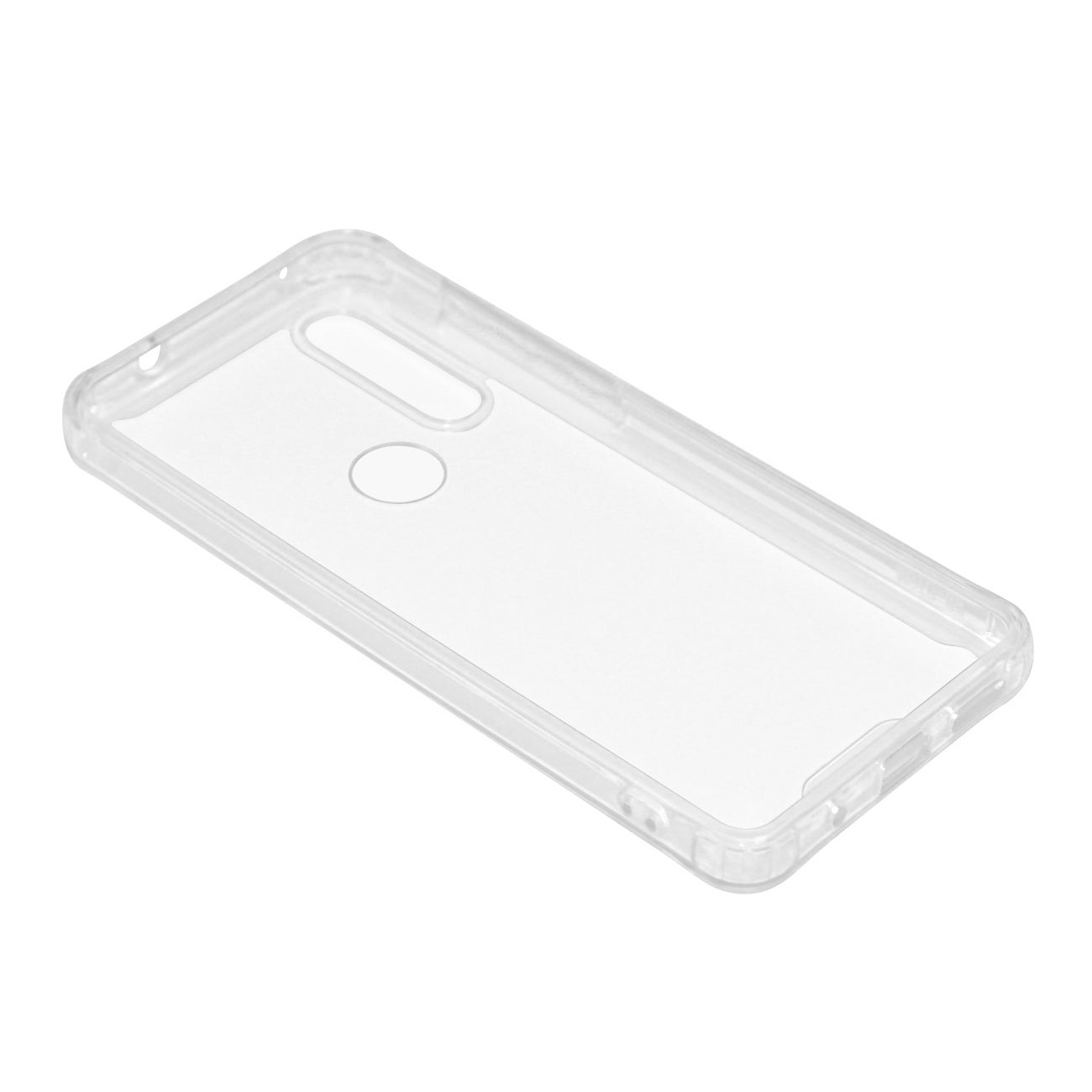 Reiko MOTOROLA G8 High quality Tpu Bumper and Clarity PC Case In Clear