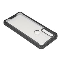 Reiko MOTOROLA G8 High quality Tpu Bumper and Clarity PC Case In Black