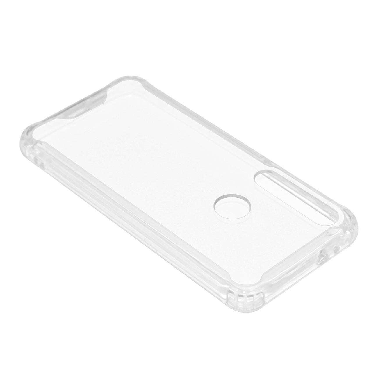 Reiko MOTOROLA G8 PLAY High quality Tpu Bumper and Clarity PC Case In Clear