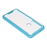 Reiko MOTOROLA G8 PLAY High quality Tpu Bumper and Clarity PC Case In Blue