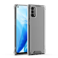 Reiko High Quality 2X Clean PC and TPU Bumper Case In Clear For ONEPLUS NORD N200 5G