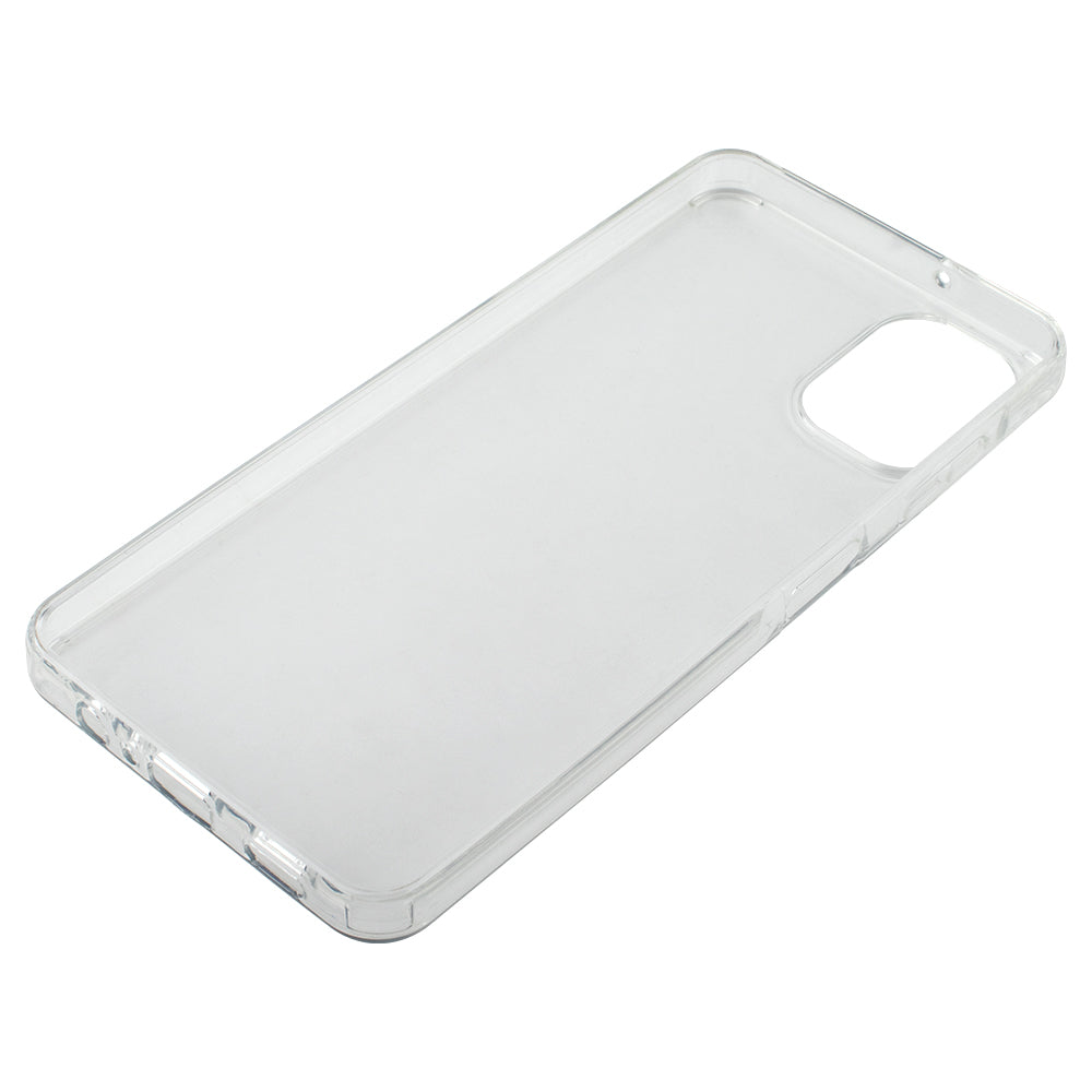 Reiko High Quality 2X Clean PC and TPU Bumper Case In Clear For Samsung Galaxy A06