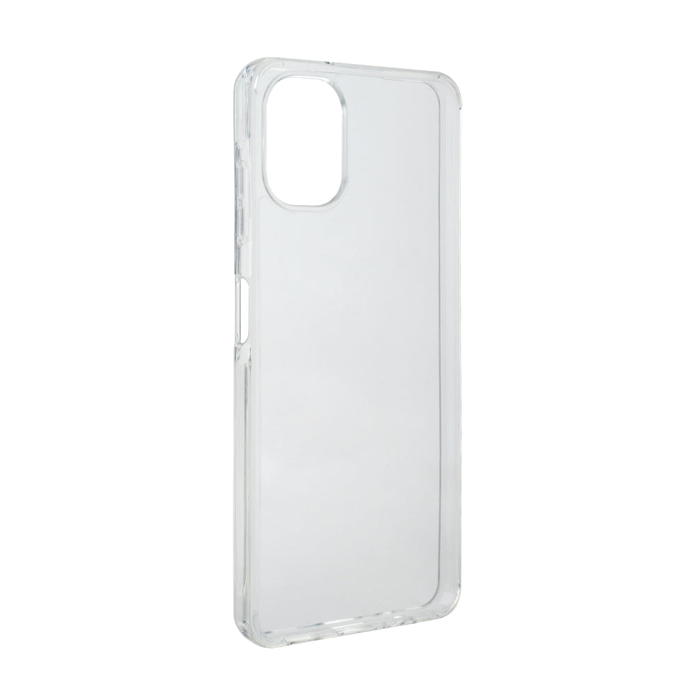 Reiko High Quality 2X Clean PC and TPU Bumper Case In Clear For Samsung Galaxy A06