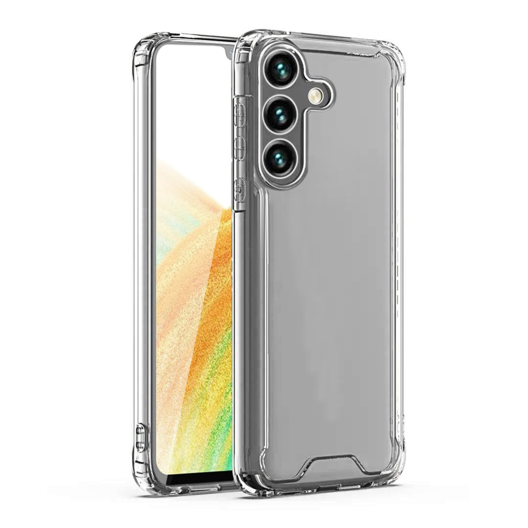 Reiko High Quality 2X Clean PC and TPU Bumper Case In Clear For Samsung Galaxy A34 5G