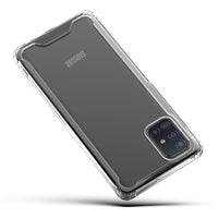 High quality TPU Bumper and Clarity PC Case For SAMSUNG GALAXY A51 5G In Clear