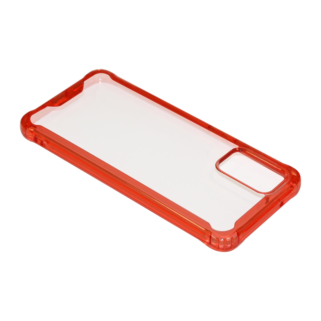 Reiko Samsung S20 Plus High quality Tpu Bumper and Clarity PC Case In Red