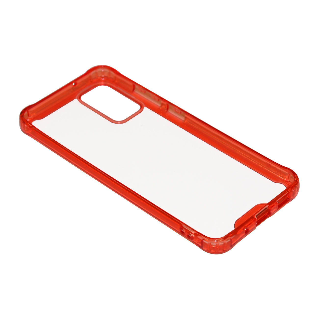 Reiko Samsung S20 Plus High quality Tpu Bumper and Clarity PC Case In Red