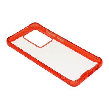 Reiko Samsung S20 ULTRA High quality Tpu Bumper and Clarity PC Case In Red