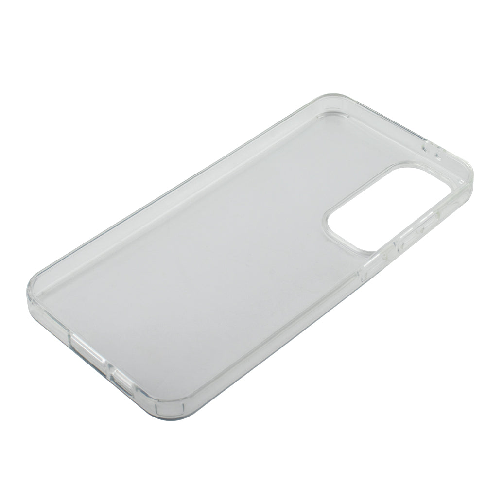 Reiko High Quality 2X Clean PC and TPU Bumper Case In Clear For Samsung Galaxy S24 FE