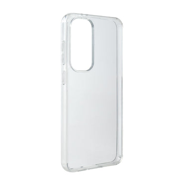 Reiko High Quality 2X Clean PC and TPU Bumper Case In Clear For Samsung Galaxy S24 FE