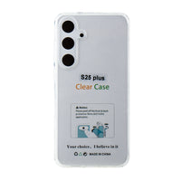 Reiko High Quality 2X Clean PC and TPU Bumper Case In Clear For Samsung Galaxy S25 PLUS