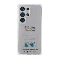 Reiko High Quality 2X Clean PC and TPU Bumper Case In Clear For Samsung Galaxy S25 ULTRA