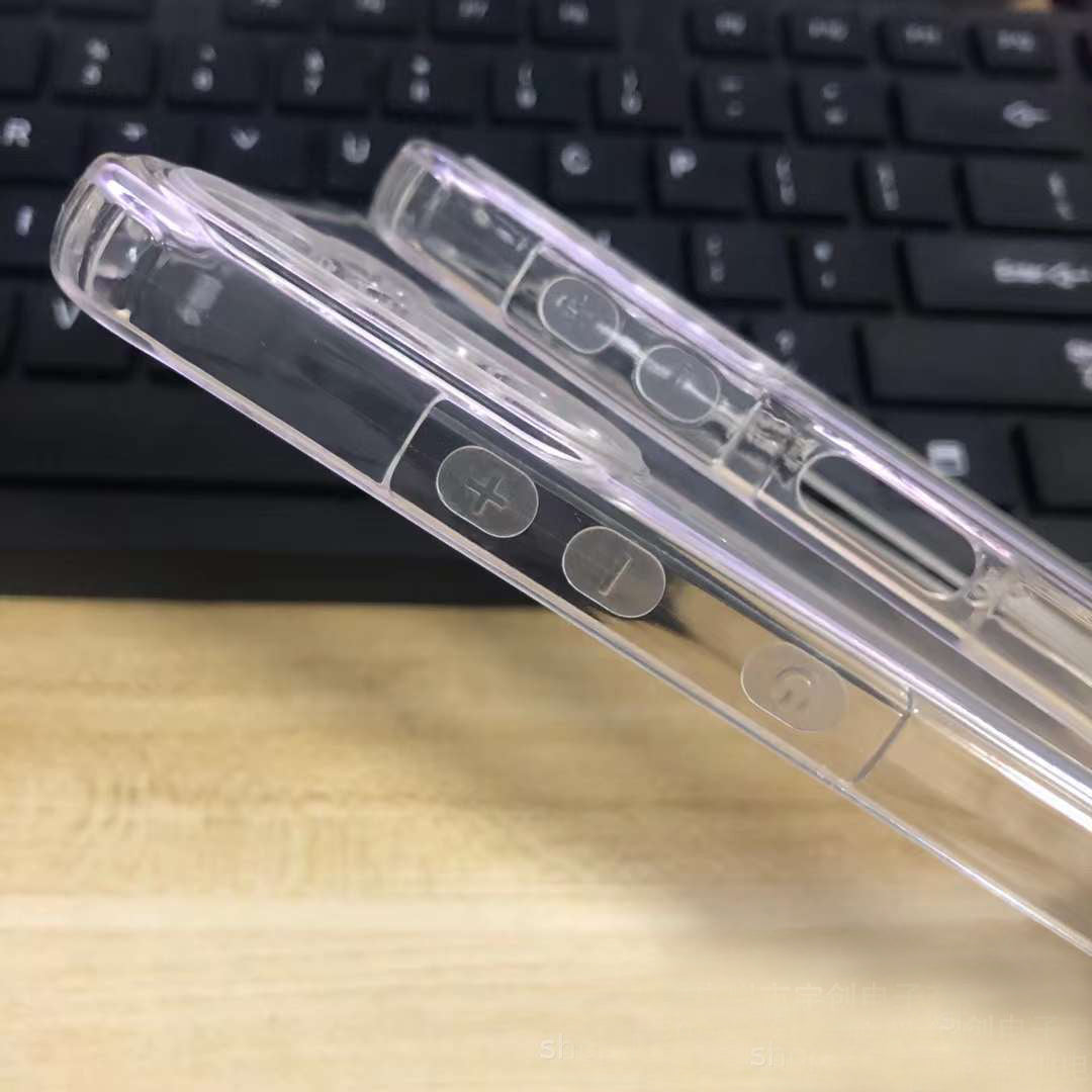 Reiko High Quality 2X Clean PC and TPU Bumper Case In Clear