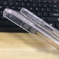 Reiko High Quality 2X Clean PC and TPU Bumper Case In Clear