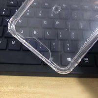 Reiko High Quality 2X Clean PC and TPU Bumper Case In Clear