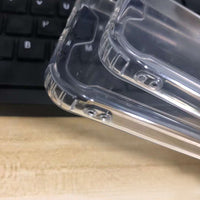 Reiko High Quality 2X Clean PC and TPU Bumper Case In Clear