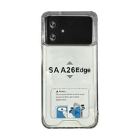 Reiko High Quality 2X Clean PC and TPU Bumper Case In Clear