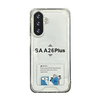 Reiko High Quality 2X Clean PC and TPU Bumper Case In Clear