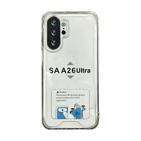Reiko High Quality 2X Clean PC and TPU Bumper Case In Clear