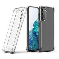 High quality TPU Bumper and Clarity PC Case For SAMSUNG GALAXY S21/S30 In Clear