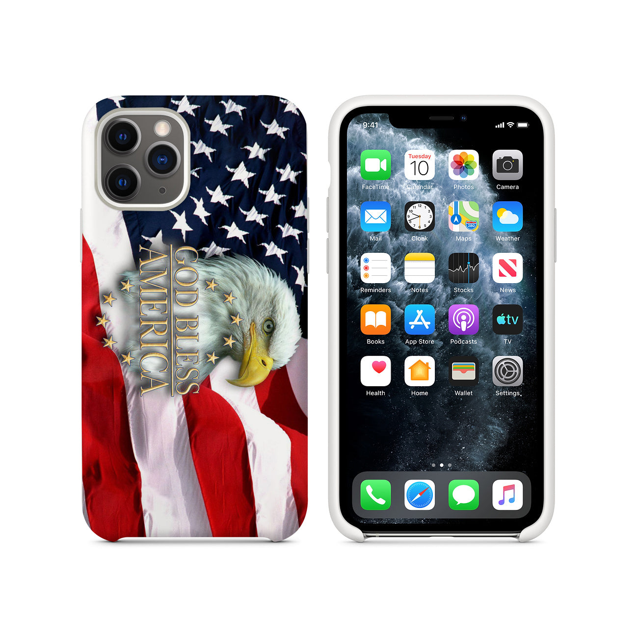 Reiko Eagle Design Case For APPLE IPHONE 11 PRO In Mix