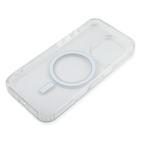 Magnetic Wireless Charging TPU Bumper Case For iPhone 16 Pro In Clear