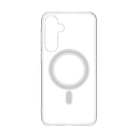 Reiko Magnetic Wireless Charging TPU Bumper Case For Samsung S24 In Clear