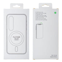 Magnetic Wireless Charging TPU Bumper Case For Z FOLD 6 In Clear