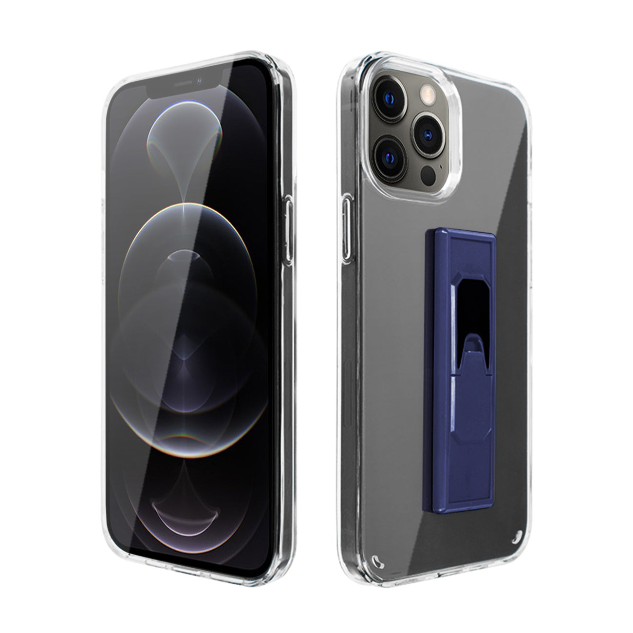 TPU Bumper Shockproof Case With Embedded Coil APPLE IPHONE 12/IPHONE 12 PRO In Navy