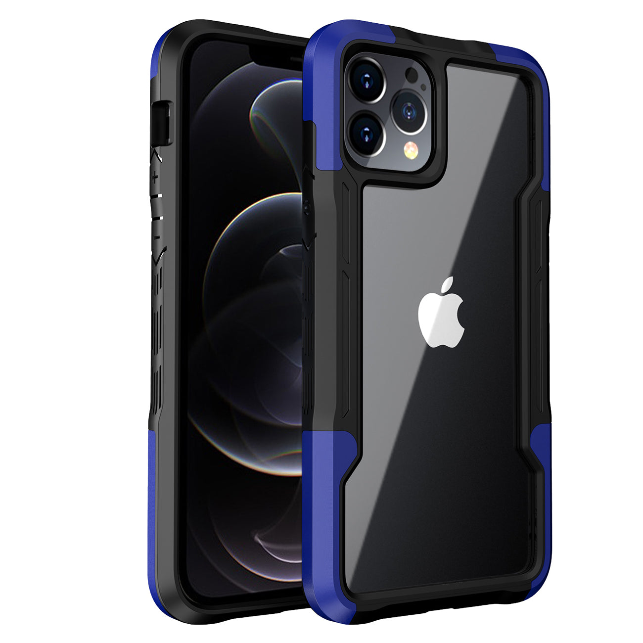 Shockproof Excellent Grip with Silky Feeling for Apple iPhone 12 Pro Max In Blue