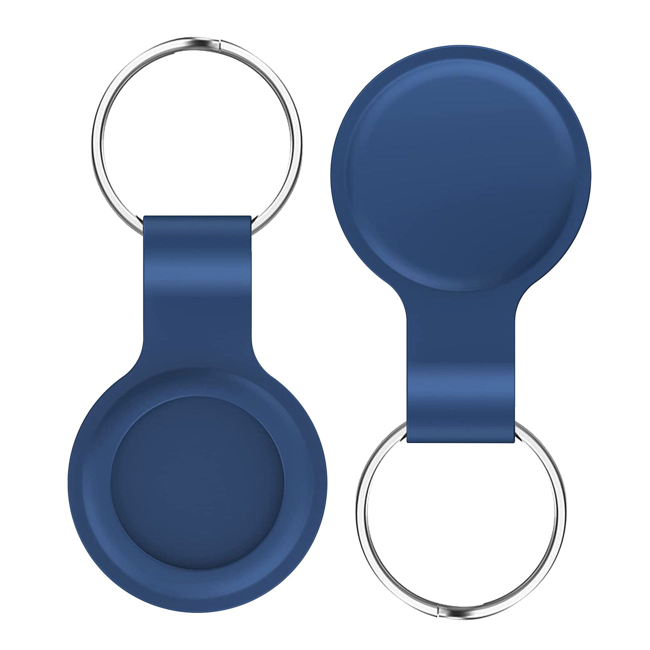 Reiko Silicone Protective Case for Apple AirTag In Navy
