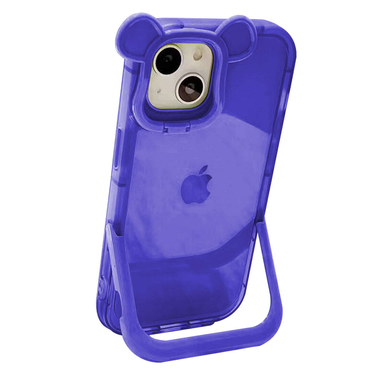 Fashion Design Fully Cover Frame Lens Protector Bracket Shockproof Phone Case For iPhone 14 Plus