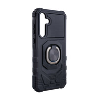 Kickstand Ring Holder TPU Shockproof Case for Samsung Galaxy A35 in Black