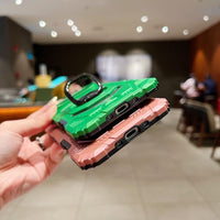 Kickstand Ring Holder TPU Shockproof Case for iPhone 17 AIR in Red , SKU: PC65-IPH17AIRRD