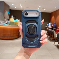 Kickstand Ring Holder TPU Shockproof Case for IPHONE 17 AIR in Blue , SKU: PC65-IPH17AIRBL