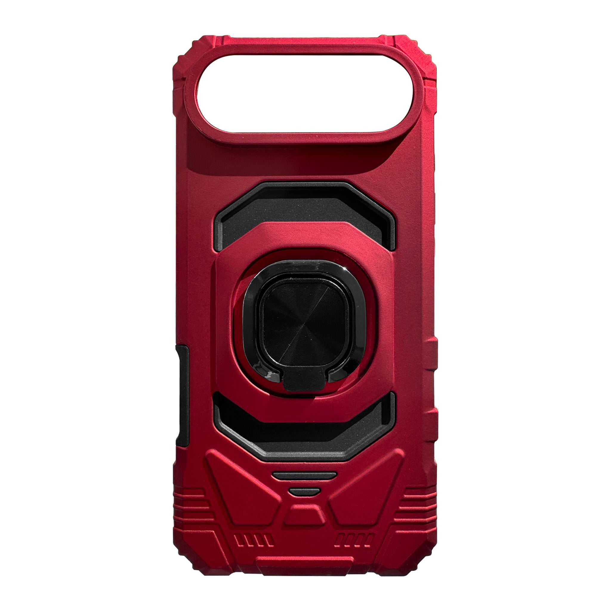 Kickstand Ring Holder TPU Shockproof Case for iPhone 17 AIR in Red , SKU: PC65-IPH17AIRRD