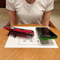 Kickstand Ring Holder TPU Shockproof Case for iPhone 17 PRO in Red , SKU: PC65-IPH17PRORD