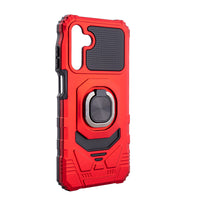 Kickstand Ring Holder TPU Shockproof Case for Samsung Galaxy A15 in Red